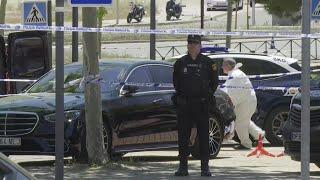 Police on the scene after pro-Russia ex-Ukraine MP shot dead near Madrid | AFP