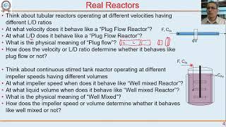 CET 2153 Lecture 06: Non Ideal Flow in Reactors - Part 1