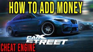 HOW TO ADD MONEY (CHEAT ENGINE) - CarX Street