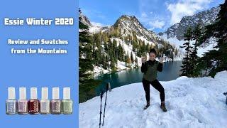 ESSIE WINTER 2020 - Love at Frost Sight Collection Review and swatches from the Mountains!