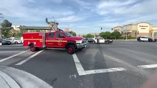 *MAJOR* LASD escorting AMR with baby not breathing