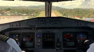 Masbate Airport Landing in tailwind Condition