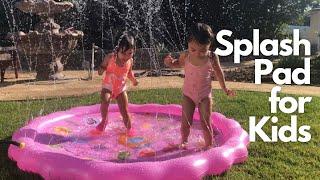 Splash Pad Sprinkler for Kids  |  Inflatable Outdoor Summer Toys | Product Review