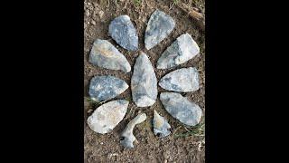 Arrowhead Hunting - Amazing Cache Of Indian Artifacts - Archaeology - History Channel