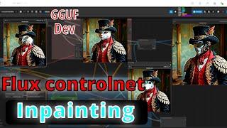 Comfyui Tutorial: How To Use Controlnet Flux Inpainting #comfyui #flux #controlnet