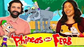 We Watched PHINEAS AND FERB SEASON 3 EPISODE 01 AND 02 For the FIRST TIME! CANDEREMY & BUSTVILLE