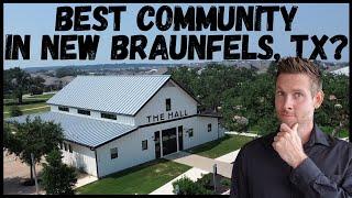 MEYER RANCH in NEW BRAUNFELS TEXAS - 6 AMAZING BUILDERS