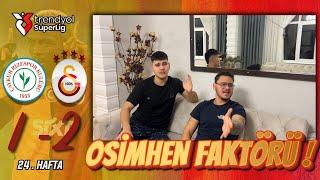 FANATİK 2 KARDEŞ GALATASARAY RİZESPOR MAÇINI İZLERSE - ÇAYKUR RİZESPOR 1-2 GALATASARAY
