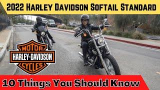 2022 Harley Davidson Softail Standard, 10 Things Every Motorcycle Enthusiast Should Know