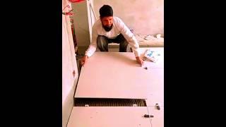 how to install kitchen floor tile #youtubeshorts #shortsfeed #viral