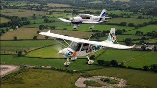 Formation flight south England (Robin DR 401 & Comco C42Cs) Fliegermagazin