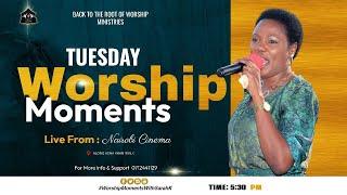 Tuesday Worship Moments Live with Dr. Sarah K & Shachah Team {1st August 2023}