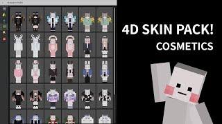 Minecraft Cosmetics Skins Pack | Works on HIVE | MCPE / MCBE