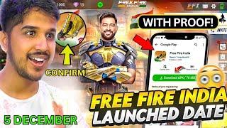  Free Fire India Launch Date  Free Fire India Release Date  Free Fire New Update