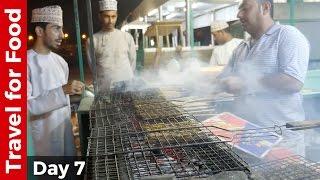 Nizwa, Date Palm Oasis, and Omani Street Food Mishkak