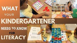 What Your Kindergartener Needs to Learn for Literacy