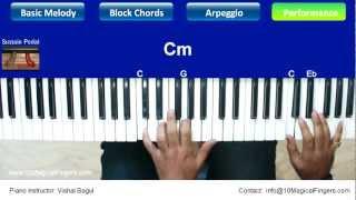 Samjhawan (Humty Sharma Ki Dulhaniya) Piano Tutorial by Vishal Bagul