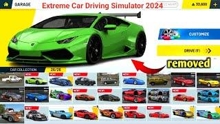  All Removed old Cars & modded Cars Unlocked  | Extreme Car Driving Simulator