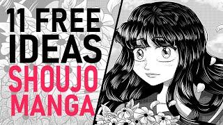 11 Free To Use Ideas & Prompts For Shoujo Manga 