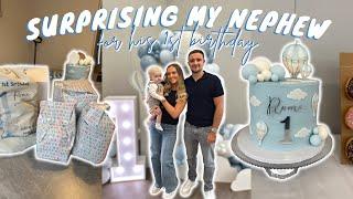 SURPRISING MY NEPHEW ON HIS 1ST BIRTHDAY!