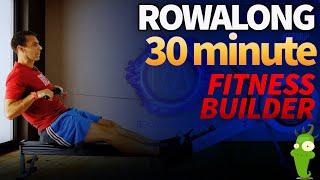 30 minute Indoor Rowing Workout - Fitness Building Row - 10KW1S2