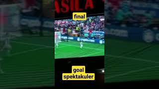 1-0 Goal pinalti Messi Final #short #shorts
