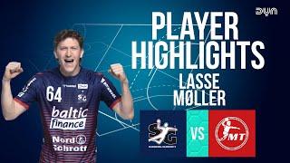 ‍️ Handball-Superheld? - Lasse Møller Highlights vs. MT Melsungen | DAIKIN HBL | Dyn Handball
