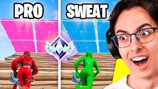 GUESS The Fortnite PROS vs SWEATS! (Hard)