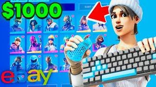 $1 vs $10,000 Fortnite Account!