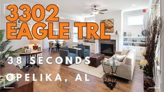 38 Seconds at 3302 Eagle Trl in Opelika, AL at Robert Trent Jones #opelikarealestate #golf #listing