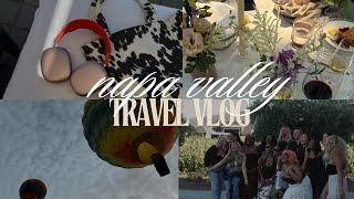 NAPA VALLEY VLOG, HOT AIR BALLOON RIDE, BRADN TRIP BTS, FOUR SEASONS ROOM TOUR,  & A CHATTY GRWM