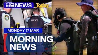 Man found with gunshot wound; Search for missing man resumes | 9 News Australia