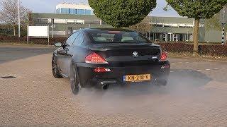 BMW M6 V10 - CRAZY BURNOUTS, ACCELERATIONS & EPIC V10 SOUNDS!