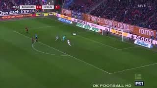 Gol de Sergio Córdova ( augsburg vs hertha berlin)