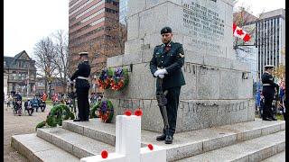 Nova Scotia Remembrance Day Ceremony 2024, live from Halifax's Grand Parade