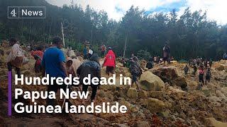 Hundreds feared dead after Papua New Guinea landslide