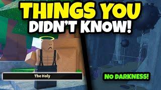 THINGS You DIDNT KNOW In FISCH Roblox!