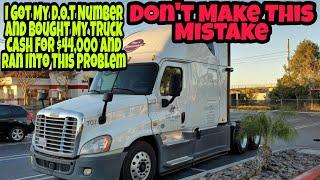 Insurance Quoted Me $60,000 Dollars A Year To Insure My First Semi Truck | Life Of A Truck Driver