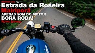 Royal Enfield - Hunter 350  - Estrada da Roseira Mairiporã - APENAS SOM DO MOTOR