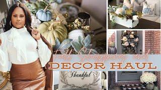 FALL 2024 HOME DECOR HAUL| HOMEGOODS, AMAZON, ROSS