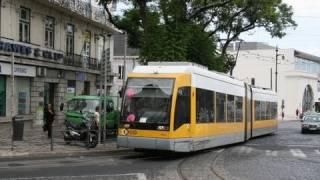 Trams in Lisbon