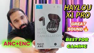 Haylou X1 Pro Hybrid ANC earbuds | Amazing Sound  | Best wireless earbuds for Gaming | ANC and ENC