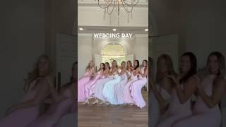 HAPPY WEDDING DAY #wedding #transition #bridesmaid #bride #florida #aesthetic #trending #sisters