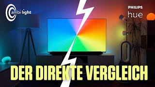 Philips Ambilight vs. Philips Hue Sync Box im Vergleich