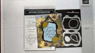 Stampin’ Up! Autumn Expressions Lovely Day Card Tutorial #diy #cardmaking #patternedpaper #fallcard