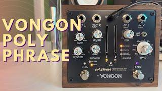 Vongon Polyphrase (aka Time Travel with Delay Pedals)