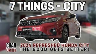 Unveiling the Hidden Gems: 7 Features of the 2024 Honda City Facelift