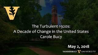 The Turbulent 1920s: A Decade of Change in the United States - Week 6