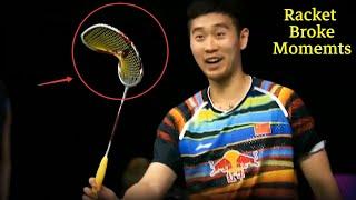 Top 7 " Badminton Racket Broke " Moments