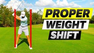 How To PROPERLY Shift Your Weight in The Golf Swing